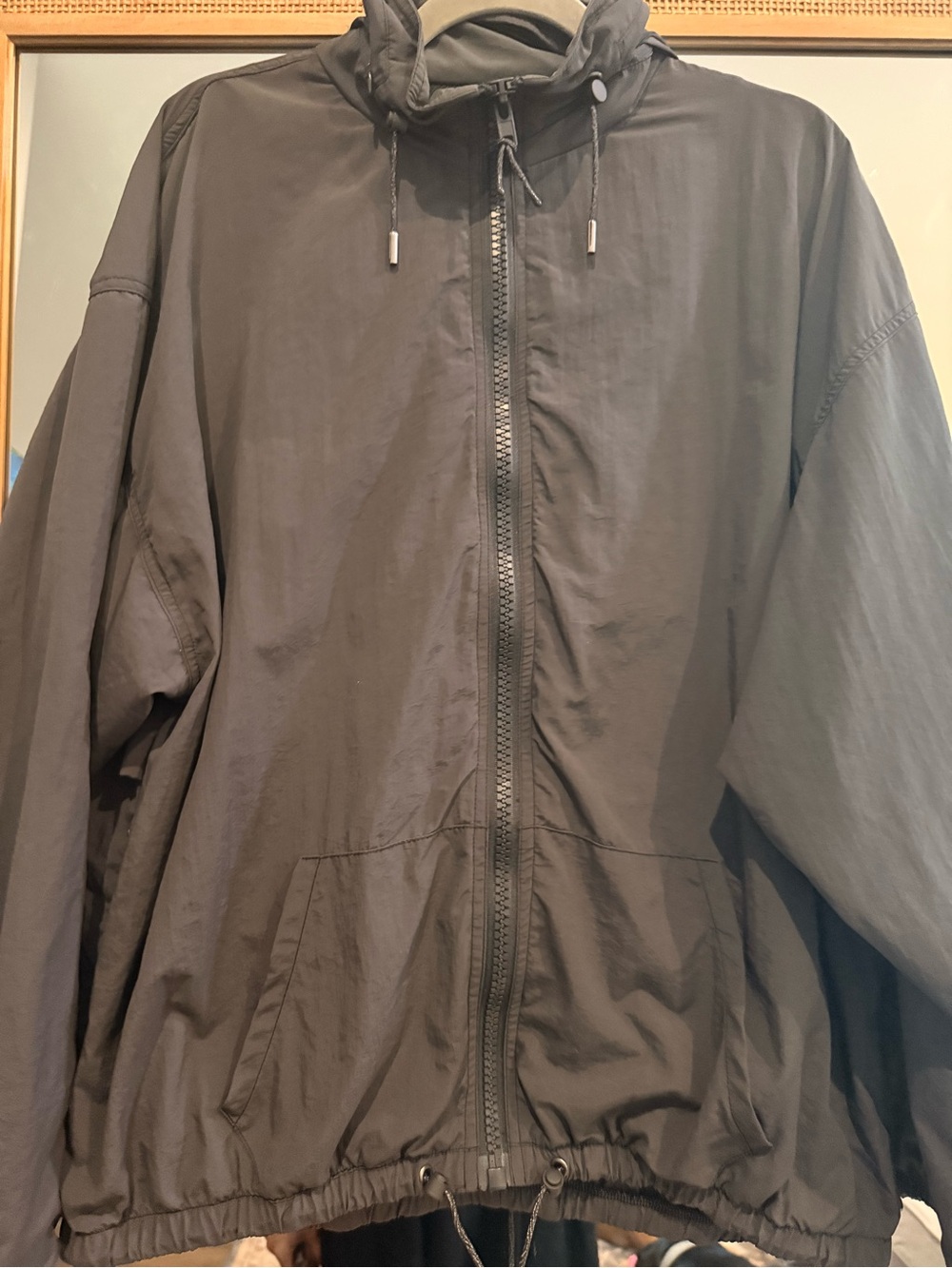 Joah Brown Classic Windbreaker Jacket Jet Medium - Picture 8 of 15
